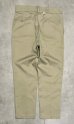 画像1: 80'S DICKIES 874 チビタグ ワークパンツ ベージュ W36L32 USA製 (VINTAGE) (1)