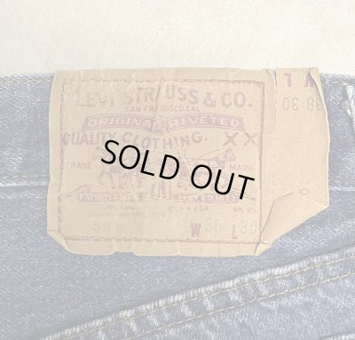 画像4: 80'S LEVIS 501 デニム インディゴ W38L30 USA製 (VINTAGE)