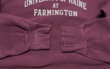 他の写真2: 90'S MV SPORT "UNIVERSITY OF MAINE" ヘビーウエイト スウェットシャツ バーガンディ (VINTAGE)