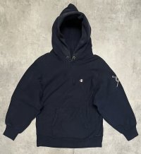80'S CHAMPION トリコタグ リバースウィーブ パーカー ネイビー USA製 (VINTAGE)
