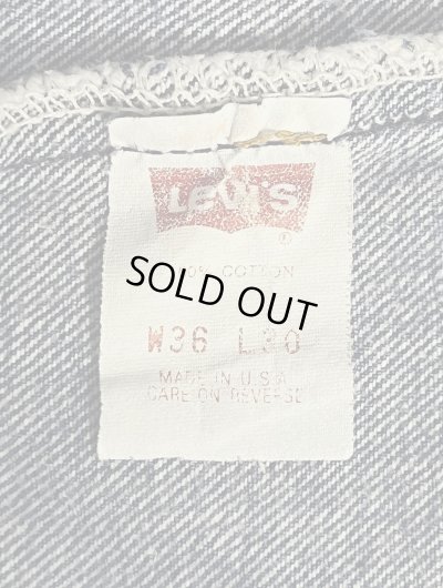 画像2: 90'S LEVIS 501 デニム インディゴ W36L30 USA製 (VINTAGE)