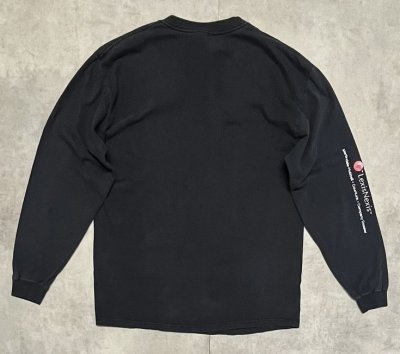 画像5: 90'S LEXIS NEXIS "MISSION POSSIBLE" 袖プリント 長袖 Tシャツ ブラック (VINTAGE)