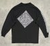 画像5: 90'S FASHION VICTIM 両面＋袖プリント 長袖 Tシャツ ブラック (VINTAGE) (5)