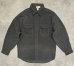 画像1: 90'S J.CREW 旧タグ フリースシャツ ダークグレー (VINTAGE) (1)