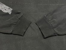 他の写真2: 90'S FASHION VICTIM 両面＋袖プリント 長袖 Tシャツ ブラック (VINTAGE)