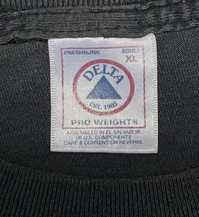 画像2: 90'S FASHION VICTIM 両面＋袖プリント 長袖 Tシャツ ブラック (VINTAGE)