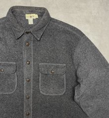 他の写真2: 90'S J.CREW 旧タグ フリースシャツ ダークグレー (VINTAGE)