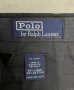 画像2: 90'S RALPH LAUREN リネン/コットン ツープリーツ スラックス ブラック W38L30 (VINTAGE) (2)