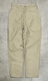 60'S SEARS "MOUNTAIN CLOTH" トップスナップボタン チノパンツ GRIPPER ZIPPERジップ USA製 (VINTAGE)