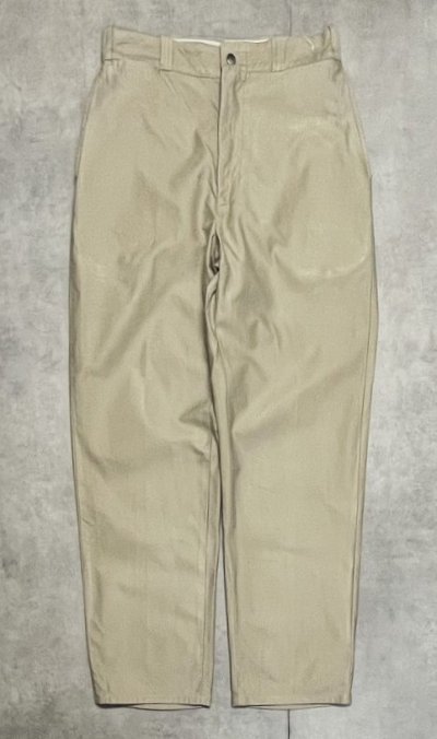 画像1: 60'S SEARS "MOUNTAIN CLOTH" トップスナップボタン チノパンツ GRIPPER ZIPPERジップ USA製 (VINTAGE)