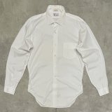 60'S AMBASSADOR BY MANHATTAN ポプリンシャツ ホワイト (VINTAGE)
