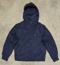 60'S SLALOM SKI WEAR フルジップ ナイロンジャケット TALONジップ ネイビー (VINTAGE)