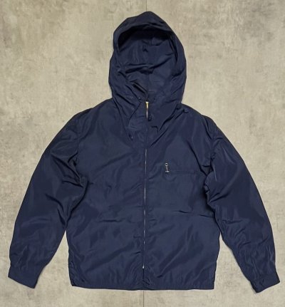 画像1: 60'S SLALOM SKI WEAR フルジップ ナイロンジャケット TALONジップ ネイビー (VINTAGE)
