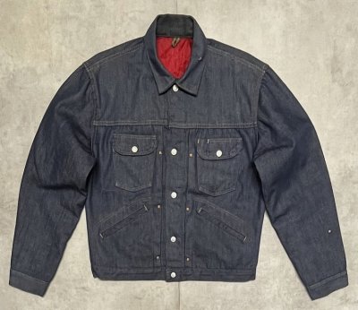 画像1: 70'S J.C.PENNEY "RANCHCRAFT" 裏地キルティング デニムジャケット インディゴ (VINTAGE)