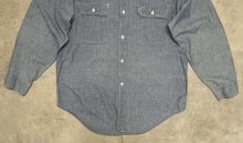 他の写真3: 70'S BIG MAC コットン100% シャンブレーシャツ ブルー USA製 (VINTAGE)