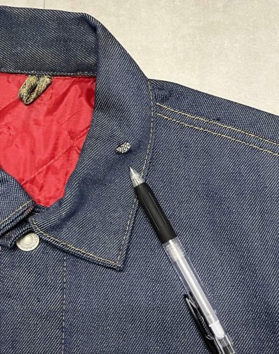 画像5: 70'S J.C.PENNEY "RANCHCRAFT" 裏地キルティング デニムジャケット インディゴ (VINTAGE)