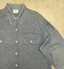 他の写真2: 70'S BIG MAC コットン100% シャンブレーシャツ ブルー USA製 (VINTAGE)