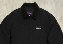 他の写真1: 90'S KING LOUIE 襟コーデュロイ 裏地付き ダックジャケット ブラック USA製 (VINTAGE)