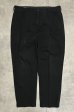 画像1: 90'S RALPH LAUREN "HAMMOND PANT" ツープリーツ チノパンツ ブラック W36L30 (VINTAGE) (1)