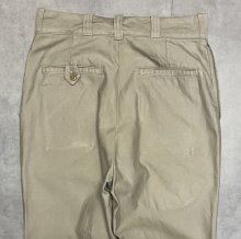 他の写真3: 60'S SEARS "MOUNTAIN CLOTH" トップスナップボタン チノパンツ GRIPPER ZIPPERジップ USA製 (VINTAGE)