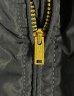 画像3: 60'S SLALOM SKI WEAR フルジップ ナイロンジャケット TALONジップ ネイビー (VINTAGE) (3)