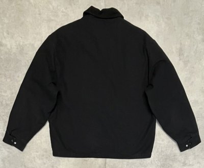 画像6: 90'S KING LOUIE 襟コーデュロイ 裏地付き ダックジャケット ブラック USA製 (VINTAGE)