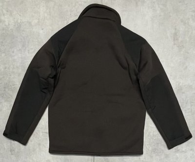 画像4: 90'S アメリカ軍 US ARMY ECWCS GEN1 ボアフリース ジャケット ブラウン/ブラック (DEADSTOCK)