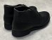 画像3: 90'S アメリカ軍 US NAVY "ADDISON SHOE CO製" スチールトゥ レザー チャッカブーツ ブラック (DEADSTOCK) (3)