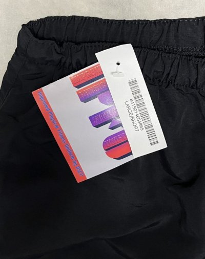 画像3: アメリカ軍 US ARMY IPFU ナイロン トレーニングパンツ ブラック L-SHORT (DEADSTOCK)