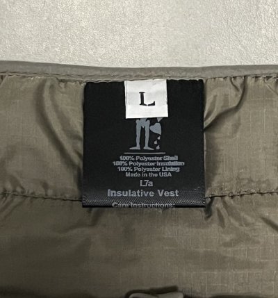 画像2: アメリカ軍 PCU 特殊部隊向け SEKRI製 LEVEL7 プリマロフト ベスト USA製 (DEADSTOCK) 
