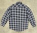 画像4: 90'S OUTDOOR EXCHANGE 裏地キルティング フランネルシャツ チェック柄 (VINTAGE) (4)