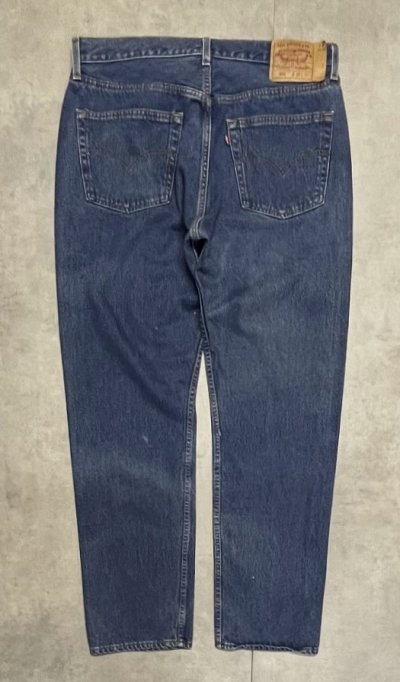 画像3: 90'S LEVIS 501 デニム インディゴ W38L32 USA製 (VINTAGE)