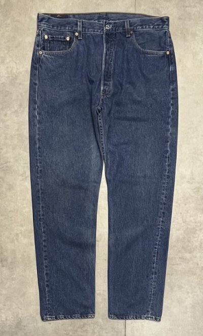 画像1: 90'S LEVIS 501 デニム インディゴ W38L32 USA製 (VINTAGE)