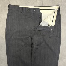 他の写真1: BROOKS BROTHERS "MADISON" ノータック ウールパンツ ダークグレー (VINTAGE)