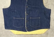 他の写真2: 80'S CARHARTT 裏地ボア デニムベスト インディゴ USA製 (VINTAGE)