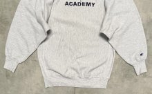 他の写真3: 90'S CHAMPION "AIR FORCE ACADEMY" 刺繍タグ リバースウィーブ グレー USA製 (VINTAGE)