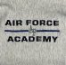 画像3: 90'S CHAMPION "AIR FORCE ACADEMY" 刺繍タグ リバースウィーブ グレー USA製 (VINTAGE) (3)