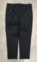 画像3: BROOKS BROTHERS "MADISON" ノータック ウールパンツ ダークネイビー (VINTAGE) (3)