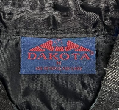 画像2: 80'S DAKOTA 裏地キルティング フランネルシャツ チェック柄 (VINTAGE)