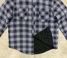 他の写真2: 90'S OUTDOOR EXCHANGE 裏地キルティング フランネルシャツ チェック柄 (VINTAGE)