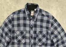他の写真1: 90'S OUTDOOR EXCHANGE 裏地キルティング フランネルシャツ チェック柄 (VINTAGE)