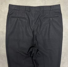 他の写真3: BROOKS BROTHERS ツータック ウールパンツ チャコール (VINTAGE)
