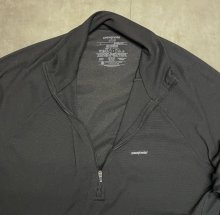 他の写真2: PATAGONIA ハーフジップ ベースレイヤーシャツ ブラック (VINTAGE)