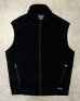 画像1: PATAGONIA "SYNCHILLA" 裾ロゴ フルジップ フリースベスト ブラック (MINT CONDITION) (1)