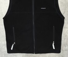 他の写真3: PATAGONIA "SYNCHILLA" フルジップ フリースベスト ブラック (VINTAGE)