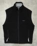 画像1: PATAGONIA "SYNCHILLA" フルジップ フリースベスト ブラック (VINTAGE) (1)