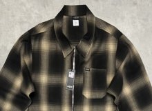 他の写真1: CAL TOP フルジップ ドリズラージャケット オンブレチェック USA製 (NEW)