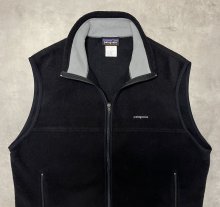 他の写真2: PATAGONIA "SYNCHILLA" フルジップ フリースベスト ブラック (VINTAGE)