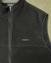 画像3: PATAGONIA "SYNCHILLA" フルジップ フリースベスト ブラック (VINTAGE) (3)