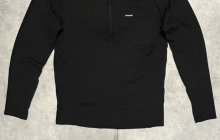 他の写真3: PATAGONIA ハーフジップ ベースレイヤーシャツ ブラック (VINTAGE)